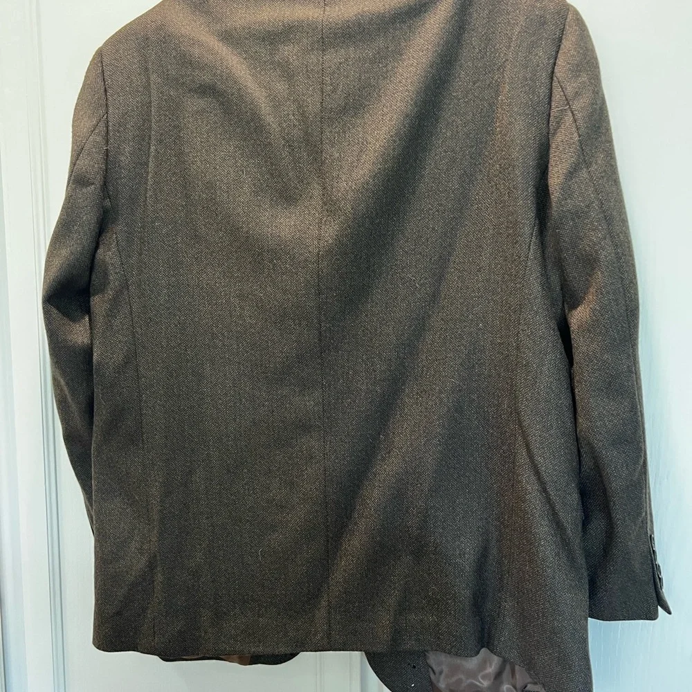 Ruffini Men's Brown  Blazer made of Lambswool. NWT. Size L